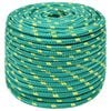 vidaXL Universaltau i polypropylen 14 mm 100 m Gr&oslash;nn PP