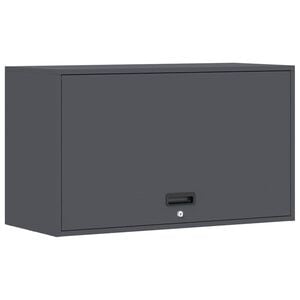 vidaXL Veggskap for garasje Antrasitt 90 x 40 x 53 cm