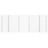 vidaXL Gabion plantekasse H-formet ståltråd 260x40x100 cm