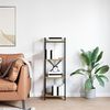 vidaXL Bokhylle Artisan Eik 40 x 30 x 85 cm Konstruert tre