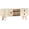 vidaXL TV-benk 110x30x44 cm heltre mangotre