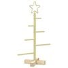 vidaXL Metall juletre KUOPIO 60 cm St&aring;l Gull