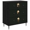 vidaXL Kommode BREMEN Magnolia trykk 66 x 36,5 x 76 cm Konstruert tre