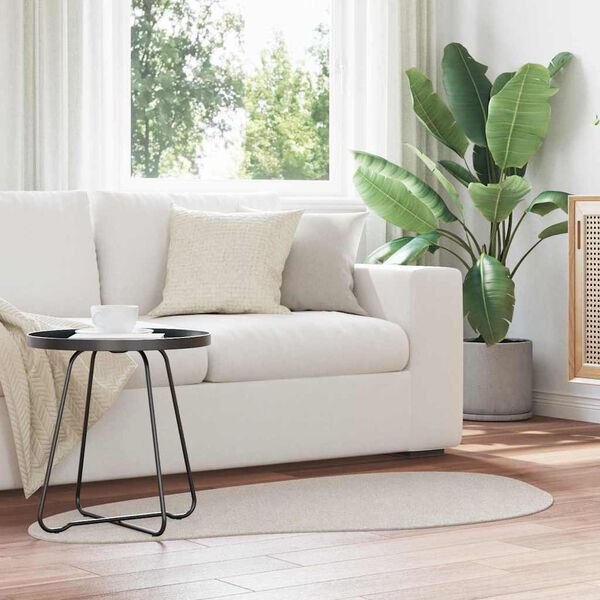 vidaXL Omr&aring;detepper HUARTE sand 80 x 150 cm Polyester