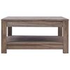 vidaXL Salongbord 68x68x35 cm heltre teak