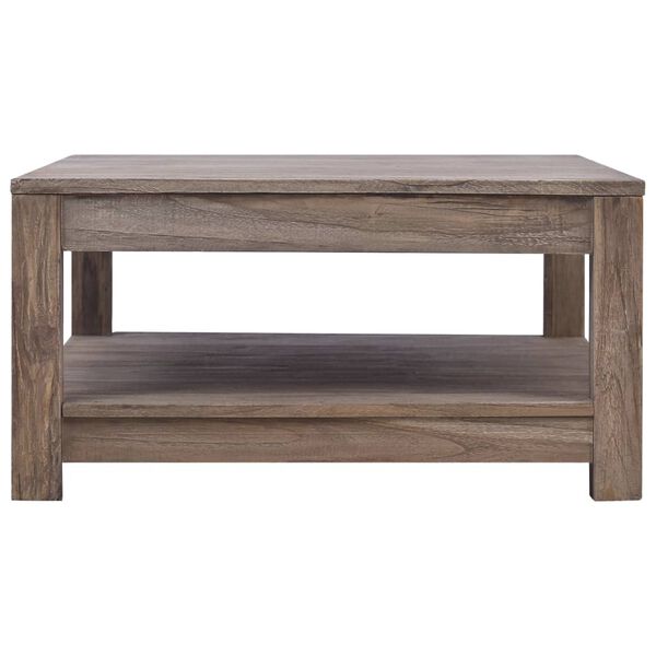 vidaXL Salongbord 68x68x35 cm heltre teak