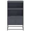vidaXL Highboard antrasitt 68,5x38,5x123,5 cm stål