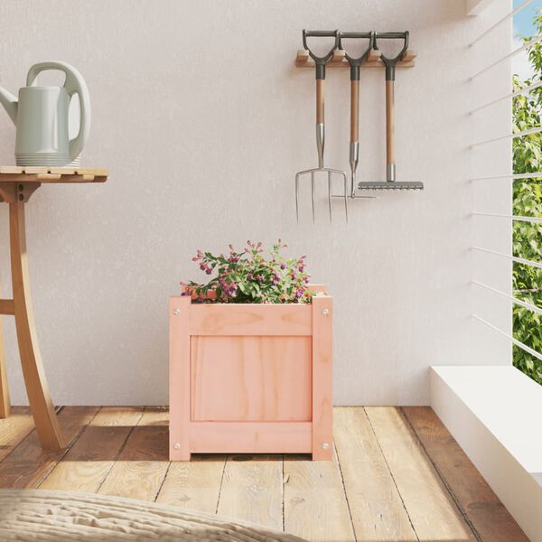 vidaXL Hageplantekasse 31x31x31 cm heltre douglasgran