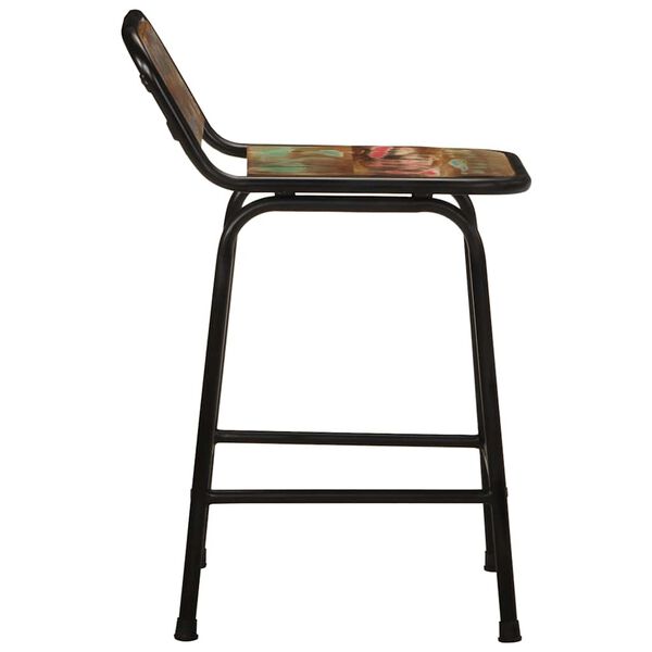 vidaXL Barkrakker 2 stk 46x35,5x70 cm gjenvunnet heltre