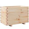 vidaXL Plantekasse 70x40x49,5 cm heltre furu