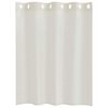 vidaXL Voile Gardin med gardiner 2 pcs Krem 140 x 140 cm Polyester