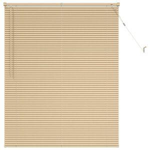 vidaXL Venetiansk persienne Lys Brun med M&oslash;nster 150 x 120 cm PVC
