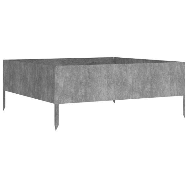 vidaXL Høybed 100x100x41 cm cortenstål