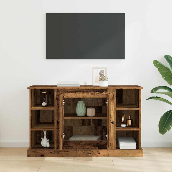 vidaXL Serviesskap Gamle tre 100 x 35,5 x 60 cm Konstruert tre