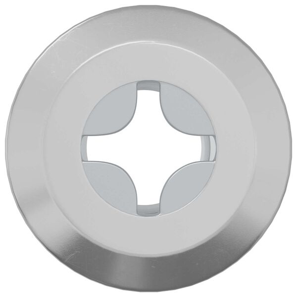 vidaXL L&aring;semutter 12 pcs Nikkel M6 x 25 mm St&aring;l