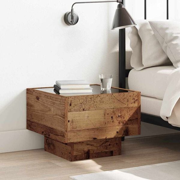 vidaXL Oppbevaringsskap Gammelt tre 40 x 40 x 30 cm