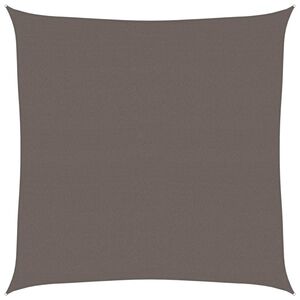 vidaXL Solseil 160 g/m&sup2; antrasitt 7x7 m HDPE
