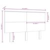 vidaXL Sengegavl svart 124x6x82,5 cm heltre furu