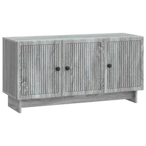 vidaXL TV-skap Gr&aring; sonoma 99 x 34,5 x 50 cm Konstruert tre