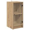 vidaXL Serviesskap artisan eik 35 x 37 x 76 cm Konstruert tre