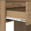 vidaXL Soverom sminkebord med skuff Artisan Eik 80 x 39,6 x 135 cm