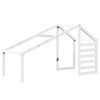 vidaXL Tak for barneseng hvit 198x97x113 cm heltre furu