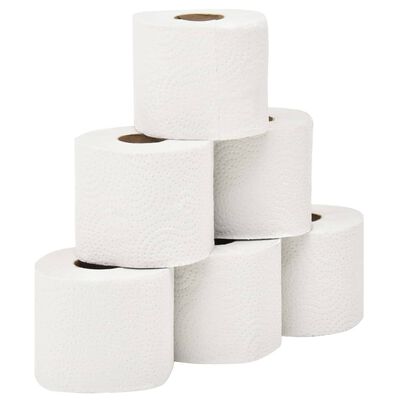 vidaXL Preget toalettpapir 2 lag 128 ruller 250 ark