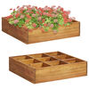 vidaXL H&oslash;ybed heltre akasie 60x60x15 cm