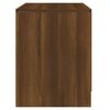 vidaXL Nattbord 2 stk brun eik 45x34,5x44,5 cm konstruert tre