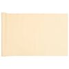 vidaXL Balkongskjerm kremhvit 700x75 cm PVC