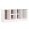 vidaXL Skobenk ALTA hvit 100x35x45 cm heltre furu
