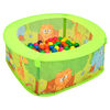 vidaXL Ballbasseng med 300 baller for barn 75x75x32 cm