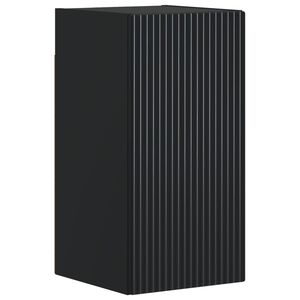 vidaXL Baderom veggskap ARNHEM Svart 30 x 31 x 59 cm Konstruert tre