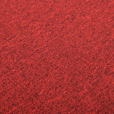 vidaXL Teppeløper rød 80x250 cm