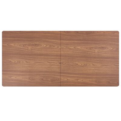 vidaXL Spisebord brun 140x70x75 cm MDF