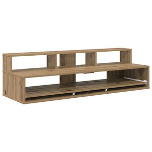 vidaXL Studiobord Artisan eik 152 x 42,5 x 36 cm Konstruert tre