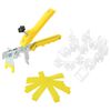 vidaXL Flisklipssystem 250 kiler 500 klips 1 mm
