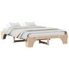 vidaXL Sengestamme Naturlig 160 x 200 cm Massiv furu
