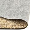 vidaXL Steinfolie naturlig sand 1000x40 cm