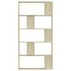 vidaXL Bokhylle/Romdeler sonoma eik 80x24x159 cm konstruert tre