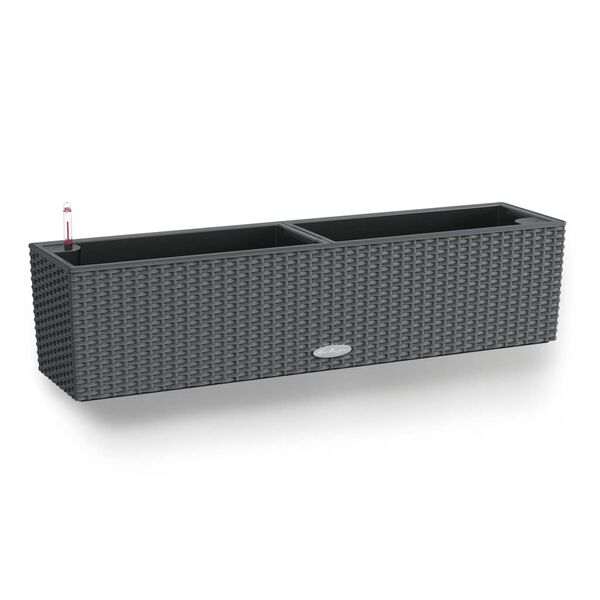 LECHUZA Plantekasse BALCONERA Cottage 80 ALL-IN-ONE granitt