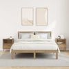 vidaXL Nattbordskap 2 pcs Artisan Eik 40 x 35 x 50 cm Konstruert tre