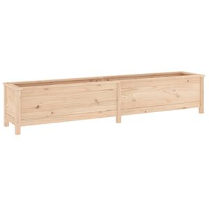 vidaXL H&oslash;ybed for hage 199,5x40x39 cm heltre furu