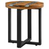 vidaXL Kaffebord Brun 40 x 40 x 45 cm Massivt Teaktre