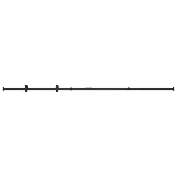 vidaXL Mini skyved&oslash;rsett karbonst&aring;l 183 cm