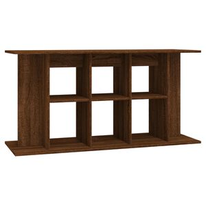 vidaXL Akvariumstativ brun eik 120x40x60 cm konstruert tre