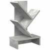 vidaXL Tre Bokhylle 3-Hyller 30 x 18 x 48 cm Konstruert tre Betonggr&aring;