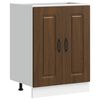 vidaXL Vask underskap Kalmar brun eik 60x46x81,5 cm konstruert tre