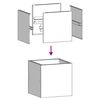 vidaXL Plantekasse antrasitt 40x40x40 cm kaldvalset stål