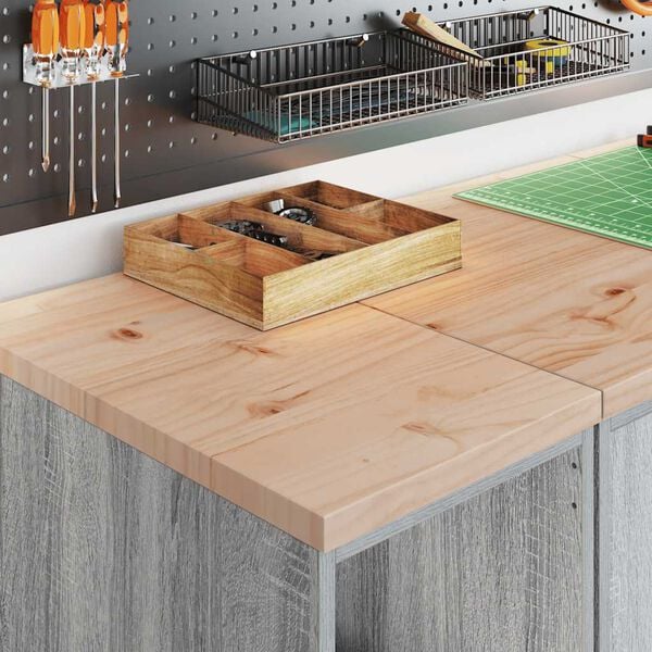 vidaXL Garasje Oppbevaringsskap Gr&aring; Sonoma 30x51x85 cm Heltre Furu